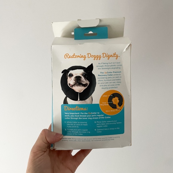 Zen Pet // Comfortable Blow Up Recovery Collar - Picture 4 of 5